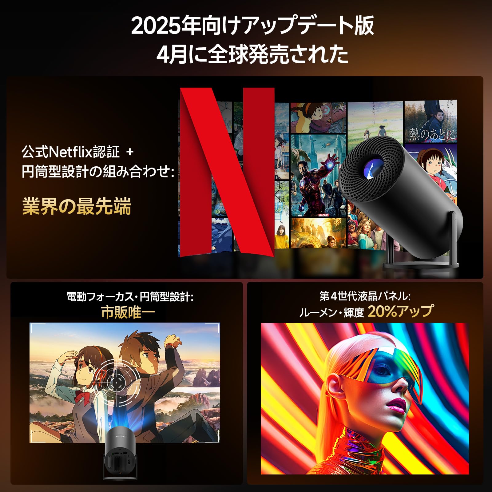 JOWLURKプロジェクター Amazon.co.jp: JOWLURK プロジェクター 家庭用 小型【8月新登場