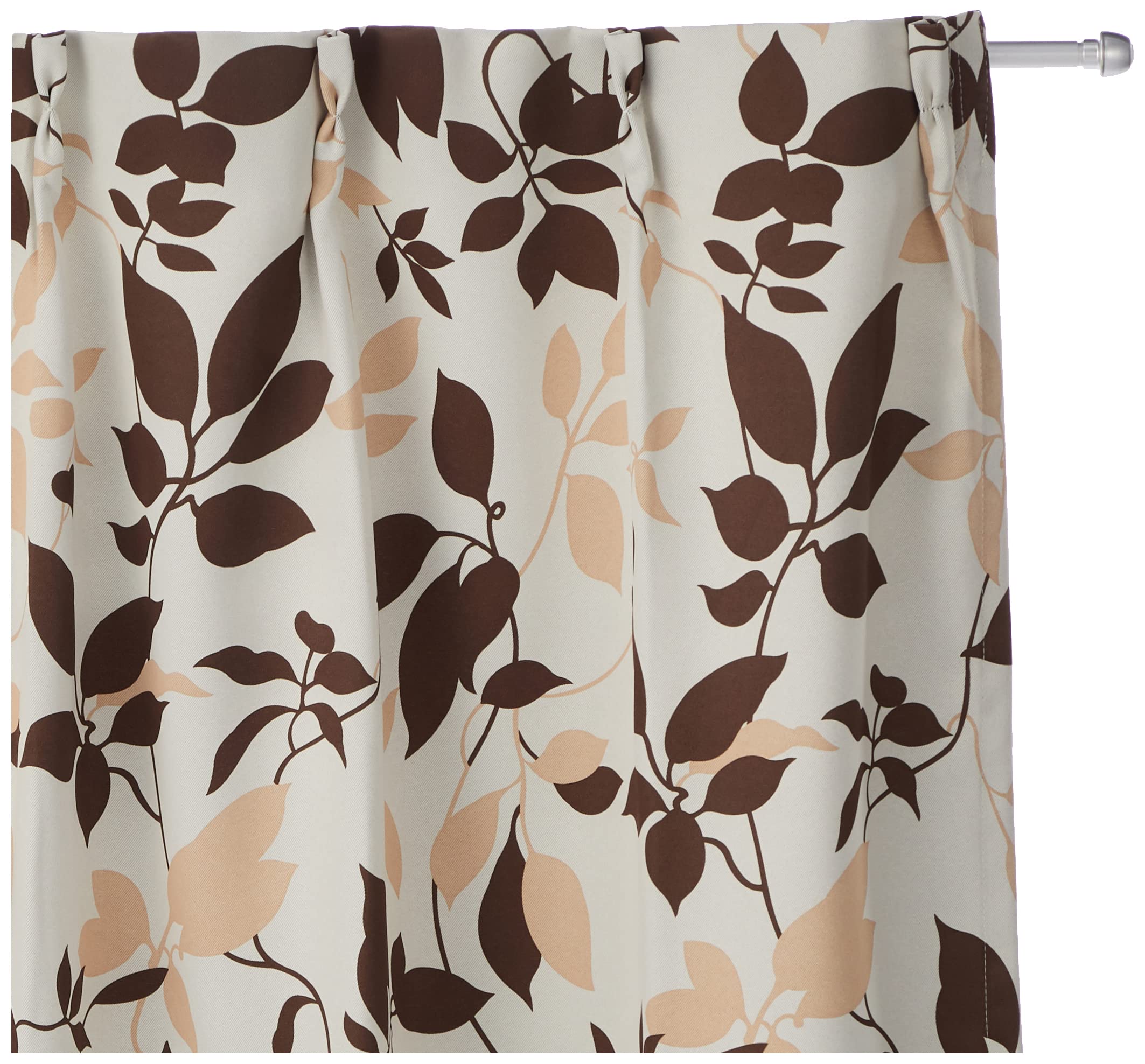 Amazon.co.jp: Arie Citrus Blackout Curtains, Set of 2, 39.4 x 53.1