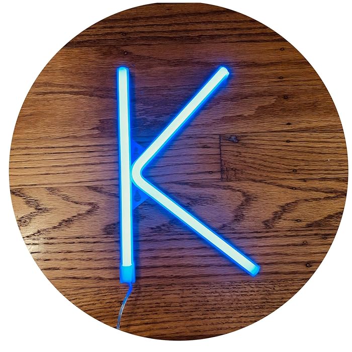 Buy ZOLED Blue Neon Signs, LED Letter, Neon Light, LED Sign, Letter Lights, Lighted Letters