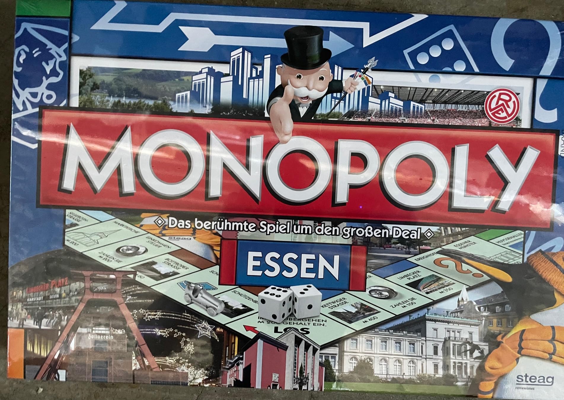 Winning Moves 40149 Monopoly Essen Stadt Edition - Słynna gra o wielkim miejscu!
