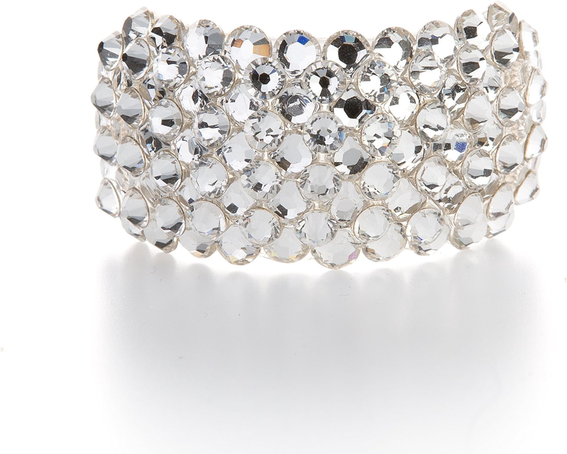 Bling Alert! Sparkly Stunning Clear Diamond Color Genuine Swarovski Crystal Ponytail Holder (This can be created in any color you wish - please contact Seller for details!)