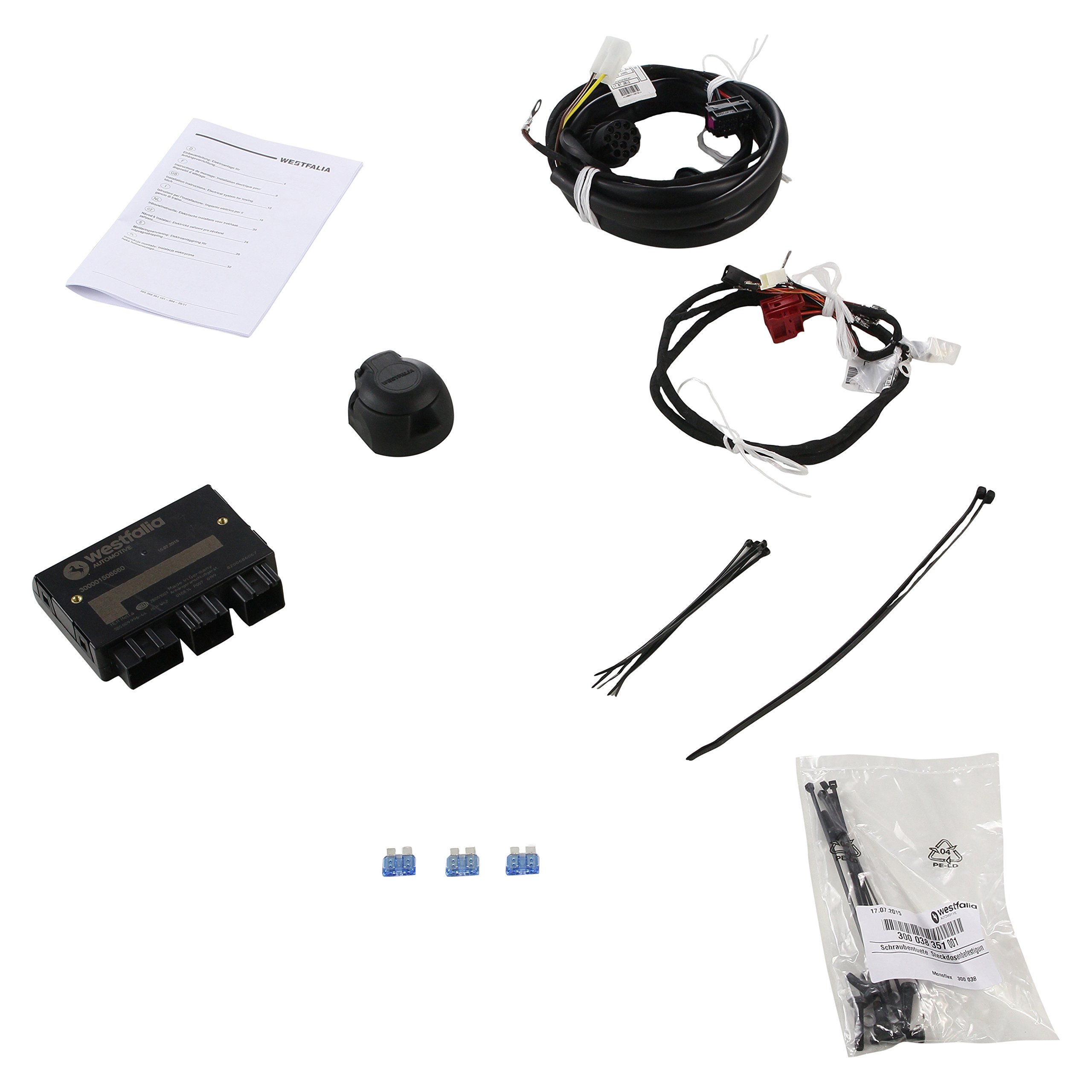 Westfalia 305268300113 Kit électrique, Barre de remorquage