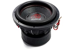 Heise Massive Audio SUMMOXL104 10" 1500W RMS SUMMOXL Series DVC 4-OHM Car Subwoofer
