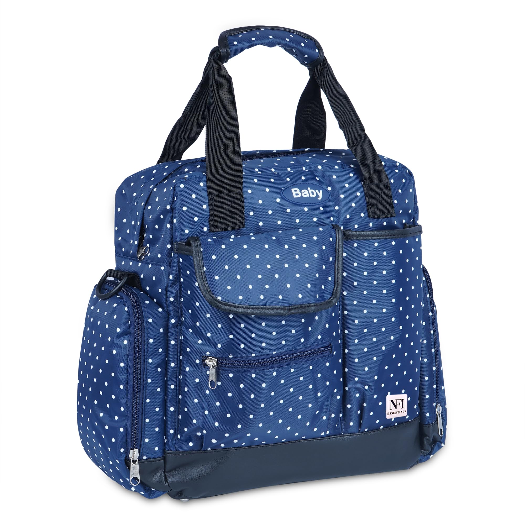 NFI essentials Diaper Bag for Mothers Newborn Baby Bag for Travel Hospital Bag for Mom Maternity Bag for Mother Multiple Pocket Water Resistant Small Baby Bag Large Size Diaper Travling Bag-picture-29