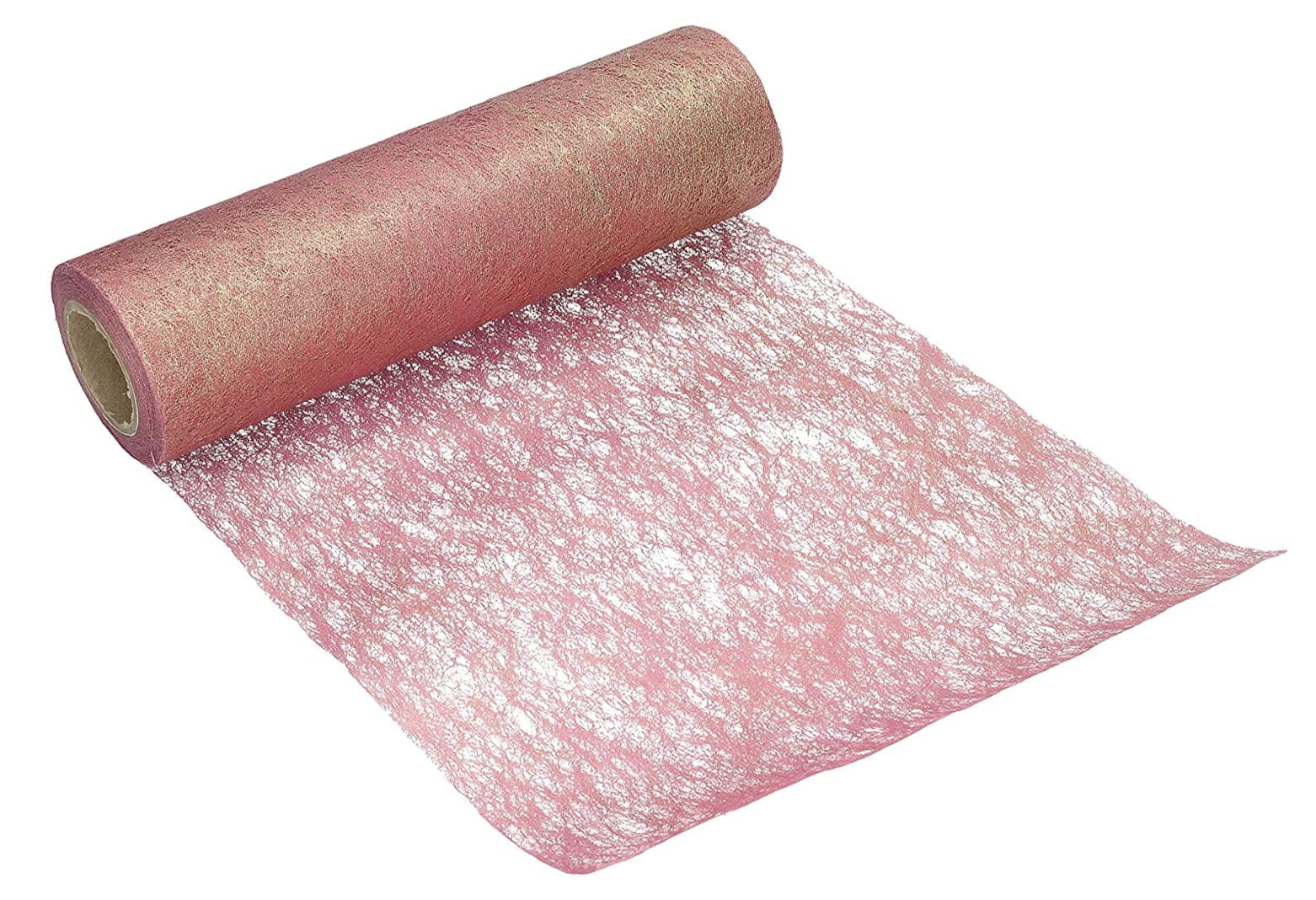 Runner Da Tavolo Rosso Sizoflor 25m X 30cm, Tessuto Non Tessuto Impermeabile E Antistrappo