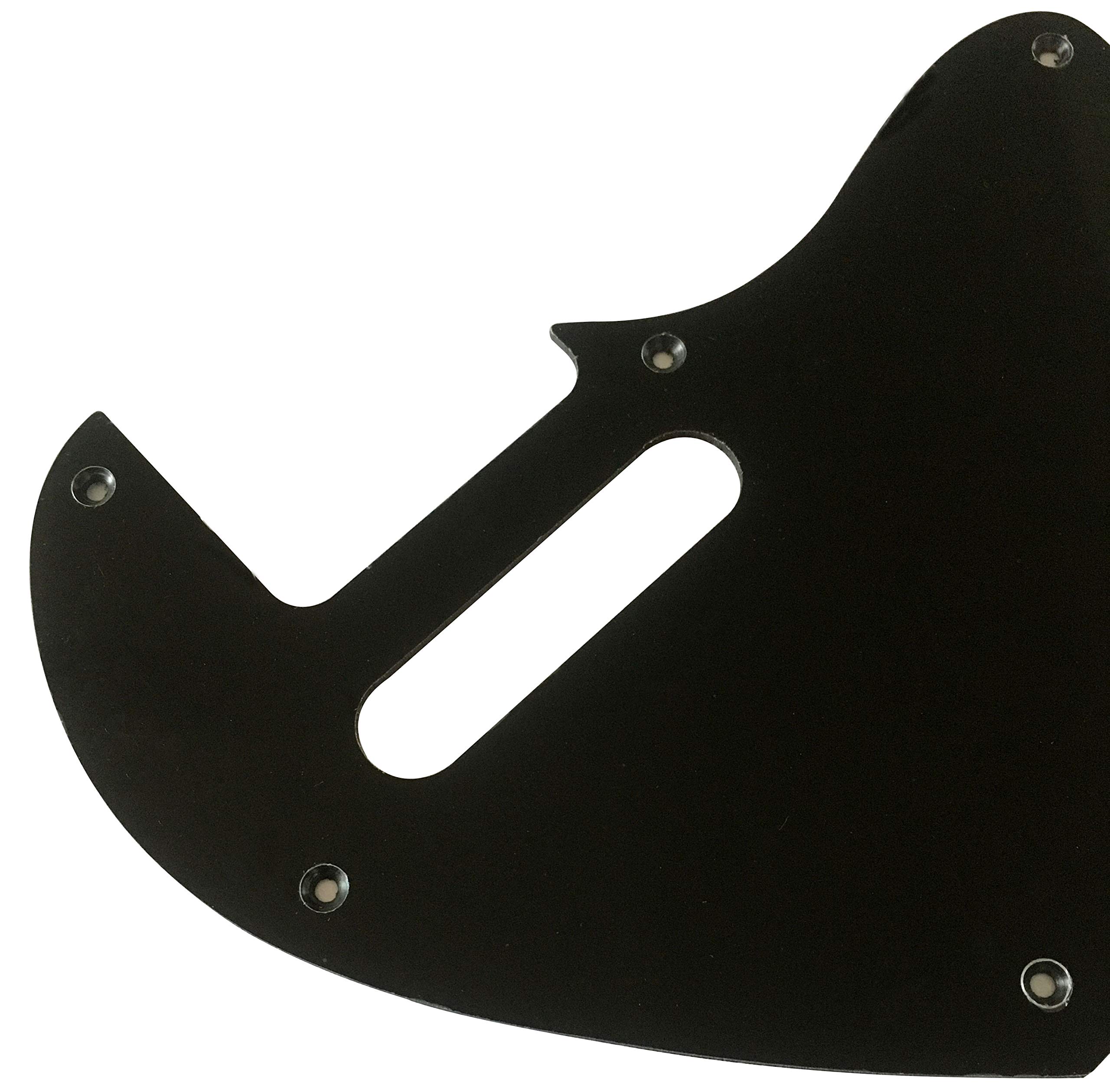 Custom Guitar Pickguard For Tele F Hole Convertion (1 Ply Back-1)
