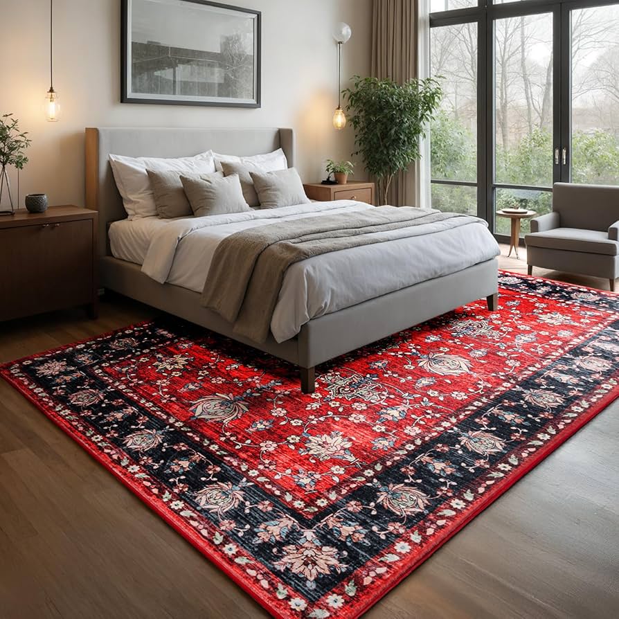 PO RUG ファラオ レッド 133x200cm PO RUG ファラオ レッド 133x200cm PO RUG ファラオ レッド