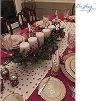 Vista 5 de Falda de mesa de elastano para mesa rectangular, fundas de mesa ajustables para mesas de 6 pies, mantel elástico resistente a las arrugas