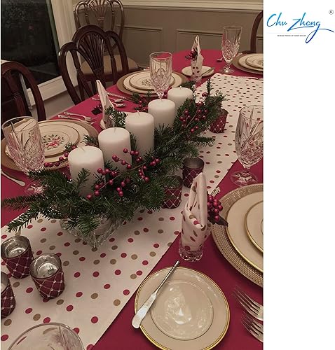 Miniatura 5 de CHUZHONG Falda de mesa de elastano para mesa rectangular, fundas de mesa ajustables para mesas de 6 pies, mantel elástico resistente a las arrugas