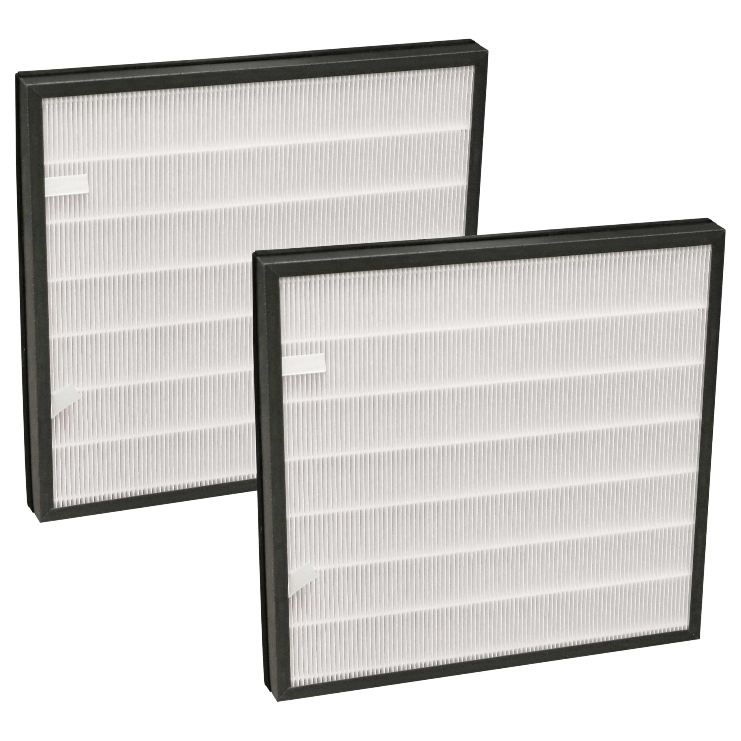 vhbw 2x filtro aria sostituisce Bielmeier 028001, 028.001 per purificatore d'aria - filtro combinato HEPA (H11) + carbone attivo