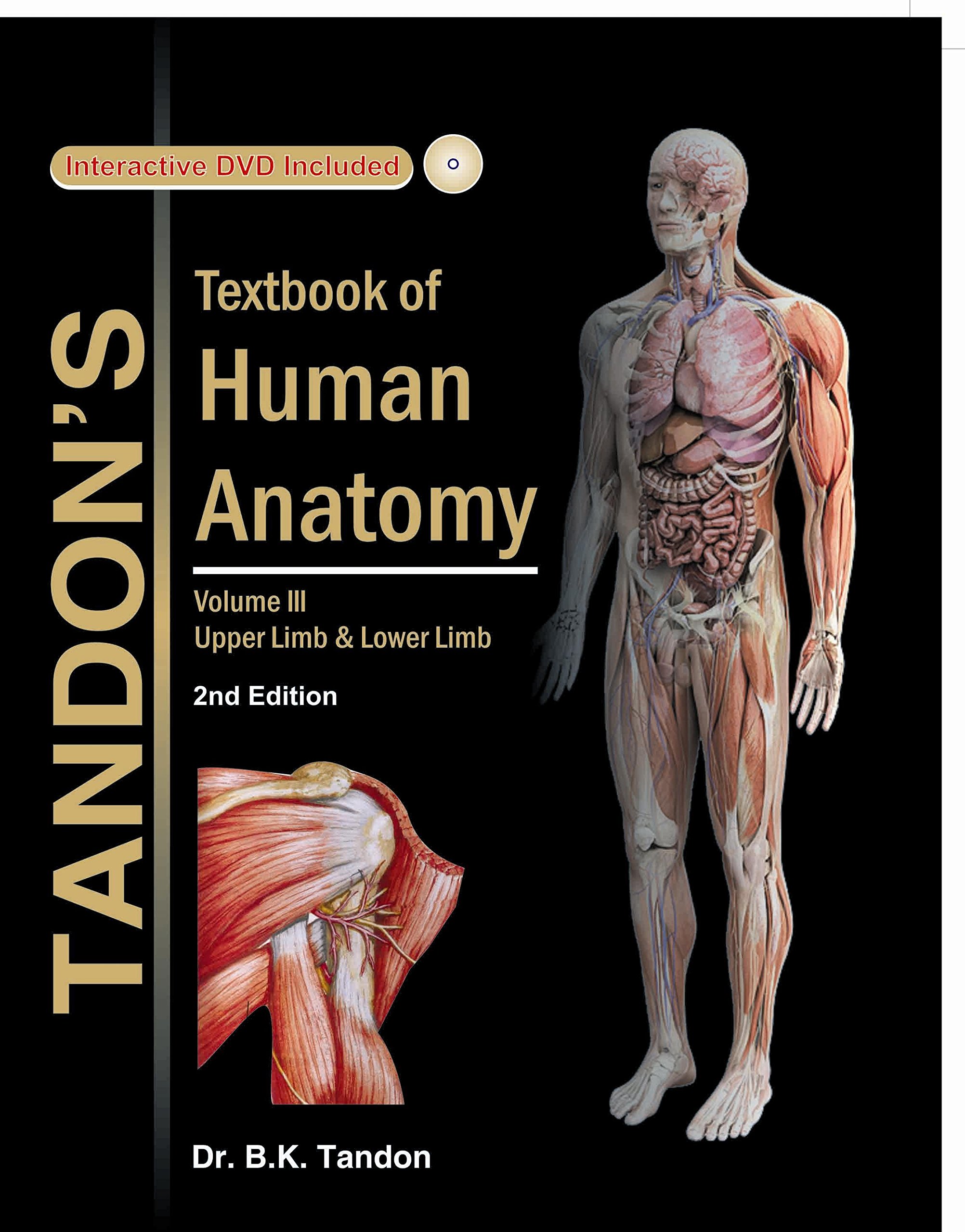 Buy TANDON'S TEXTBOOK OF HUMAN ANATOMY,2ED VOLUME 3 HEAD, NECK AND BRAIN WITH CD(*), — BookShops.in