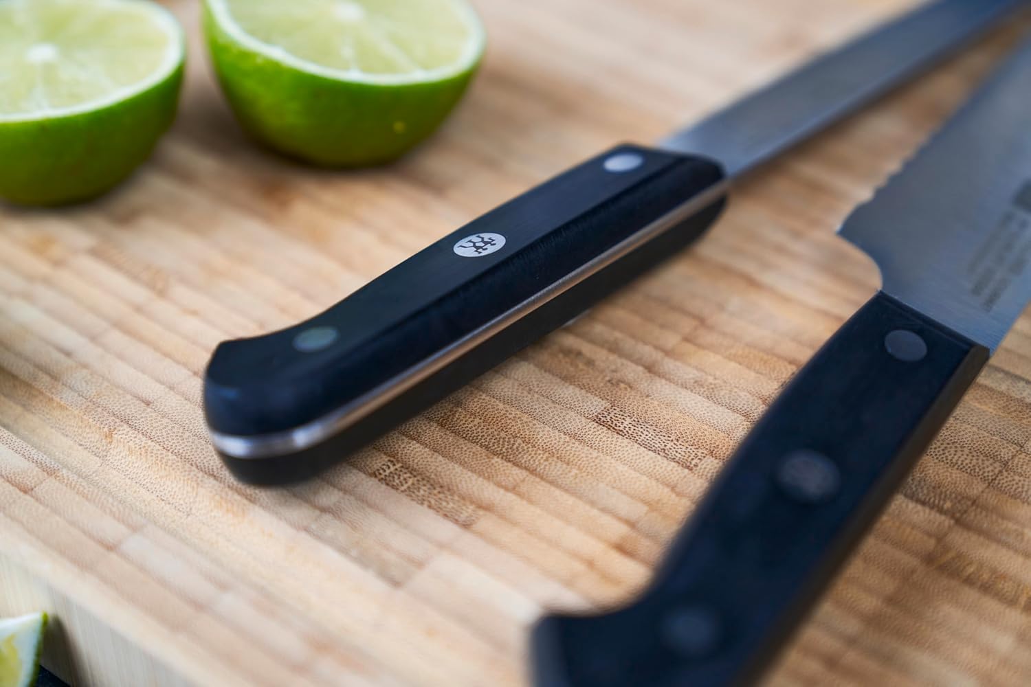 Zwilling 36133-000-0 7-piece Self-sharpening Knife Block Set, Wooden Block, Knife and Scissors made of Special Stainless Steel/Plastic Handle, Gourmet