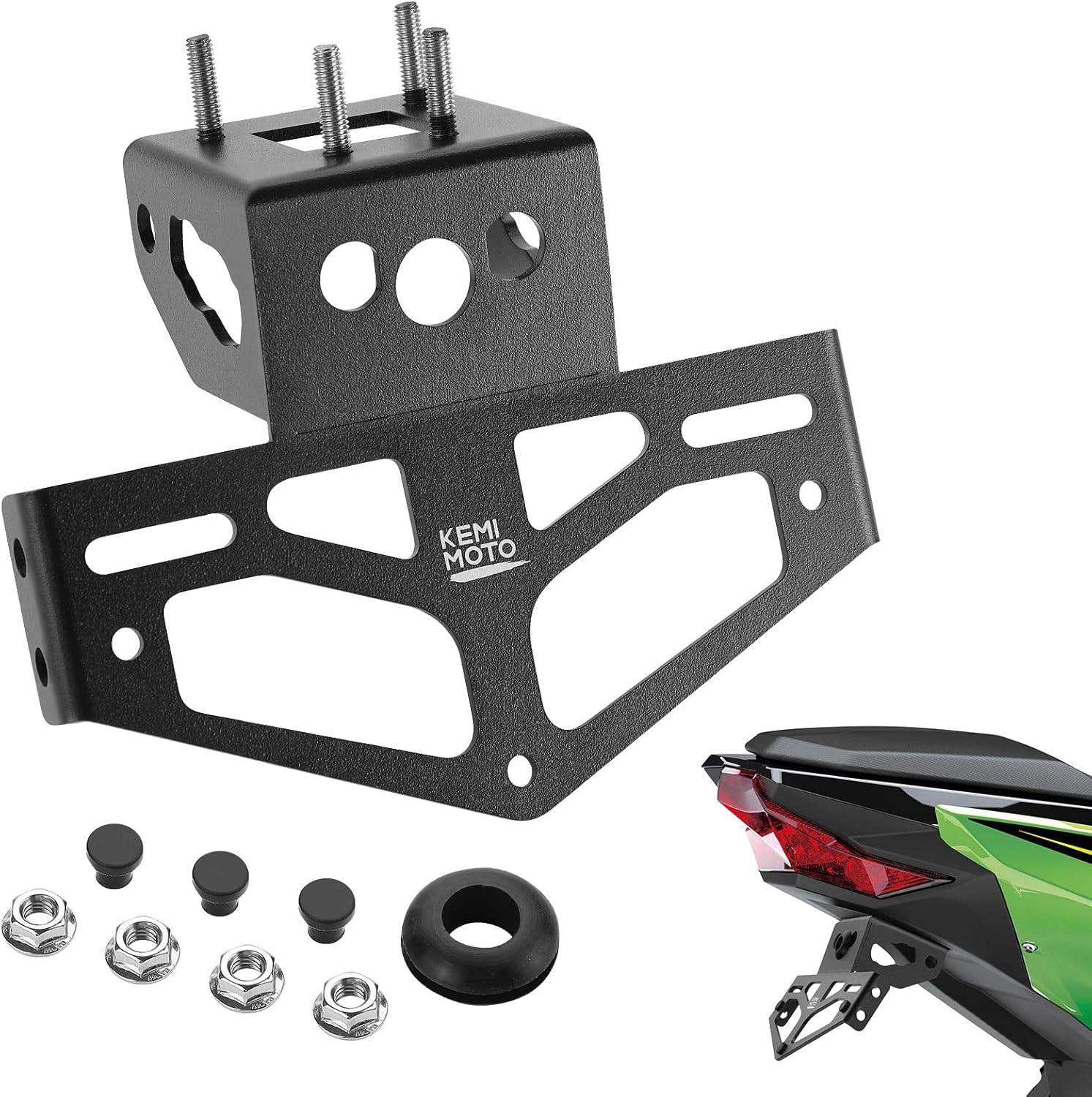 KEMIMOTO Fender Eliminator Compatible with 2023 Ninja 400
