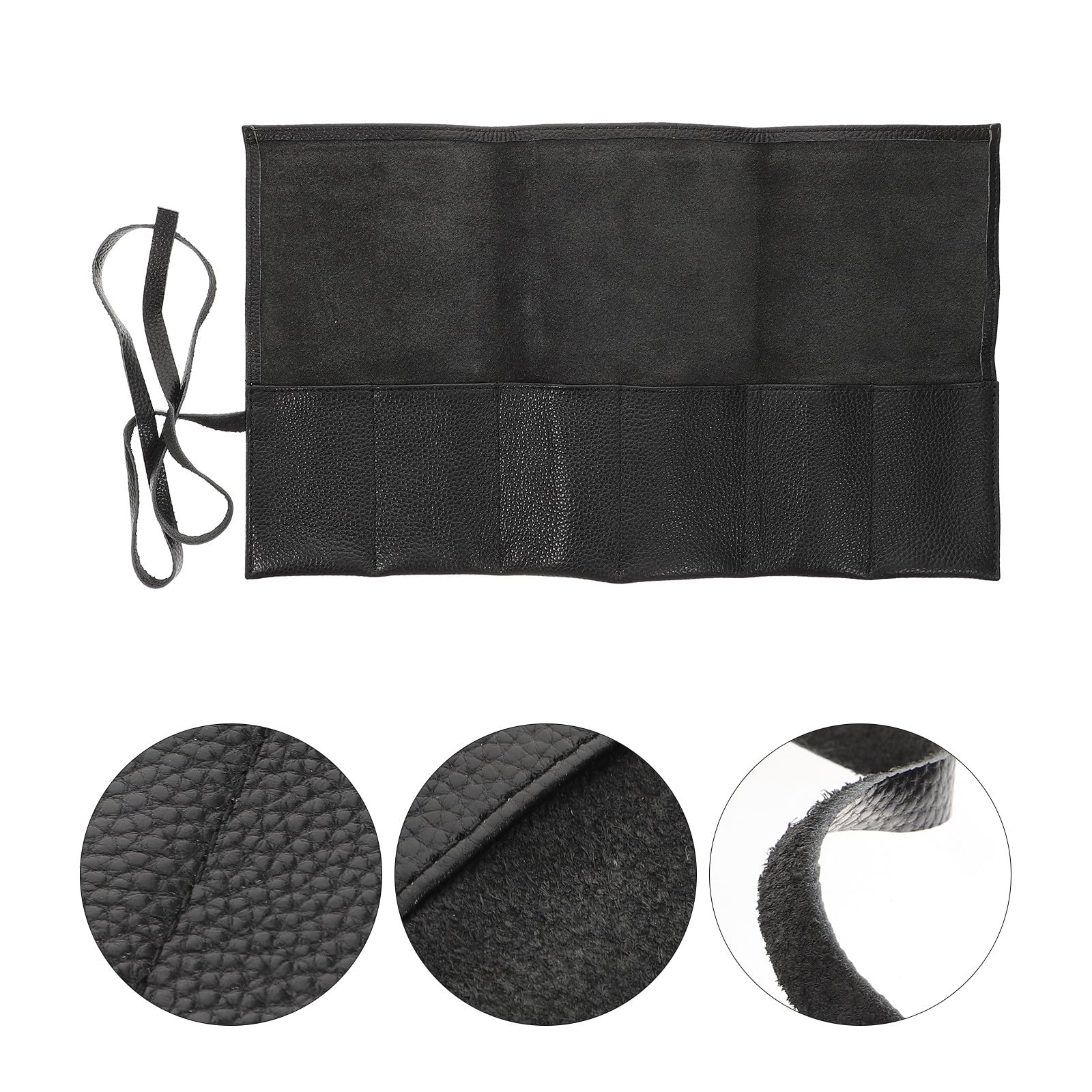 Uhrentasche aus Leder für Reise und Alltag Tragbarer Uhrenbehälter mit Stilvollem Design Klein Leicht und Schützt die Uhr Sauber und Ordentlich