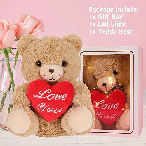 Miniatura 2 de Erweicet Regalos para el día de San Valentín para novia, osito de peluche para el día de San Valentín para ella