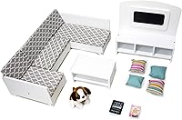 Vista 10 de Playtime by Eimmie Muebles para muñecas de 18 pulgadas (juego completo de aula)