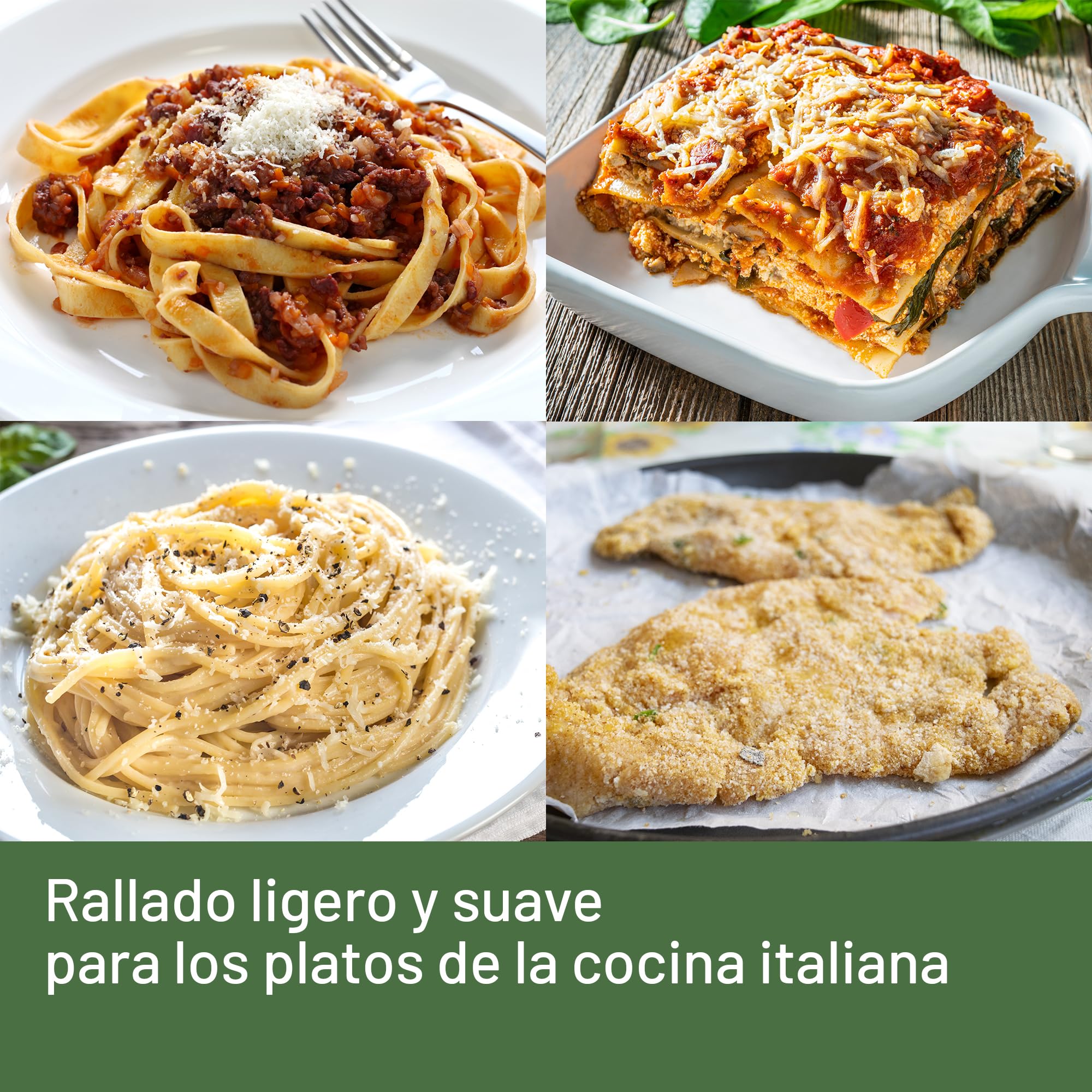 Imetec Grattugissima, Rallador Eléctrico, Rodillo De Acero Inoxidable, Tolva De Aluminio, Recipiente Extraíble Con Tapa Frescura, Sistema De Seguridad, 150 W