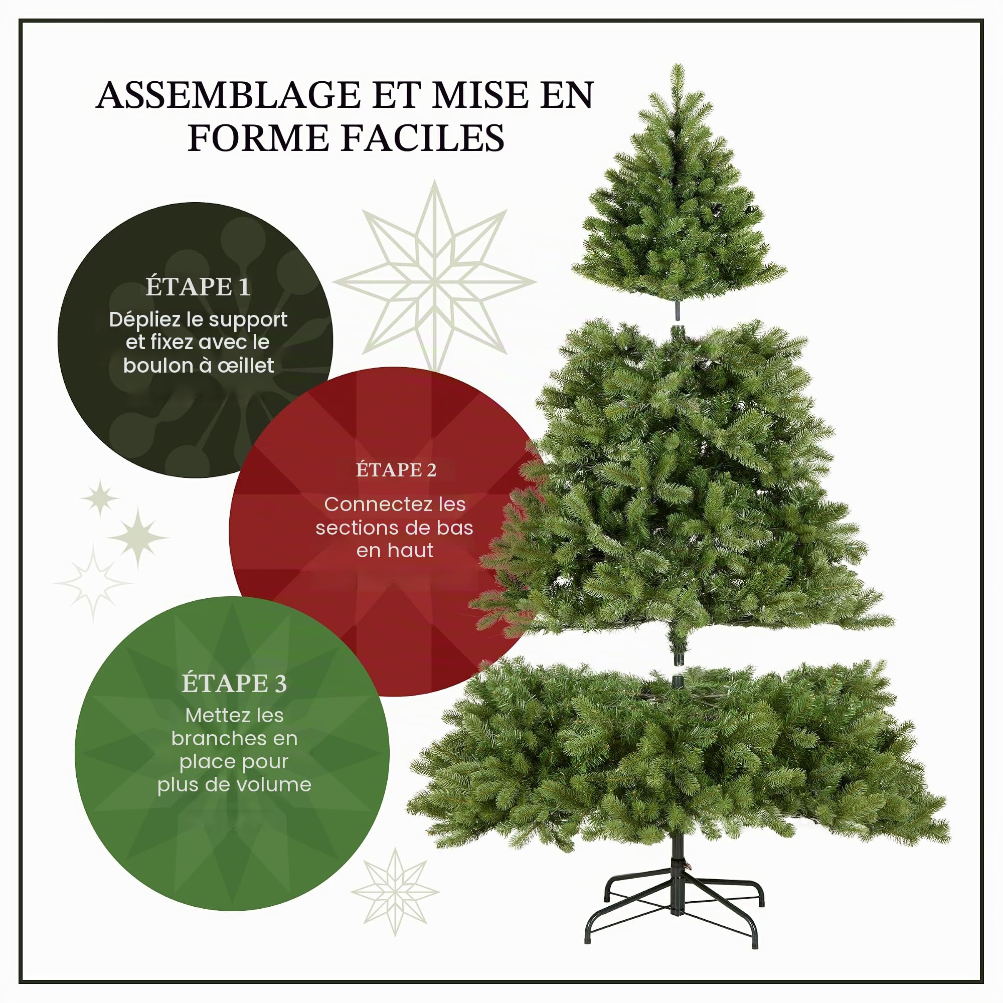 National Tree Company KW7-500-90 Arbre à Crayons en Sapin de Kingswood Vert 8 à 10 Pieds