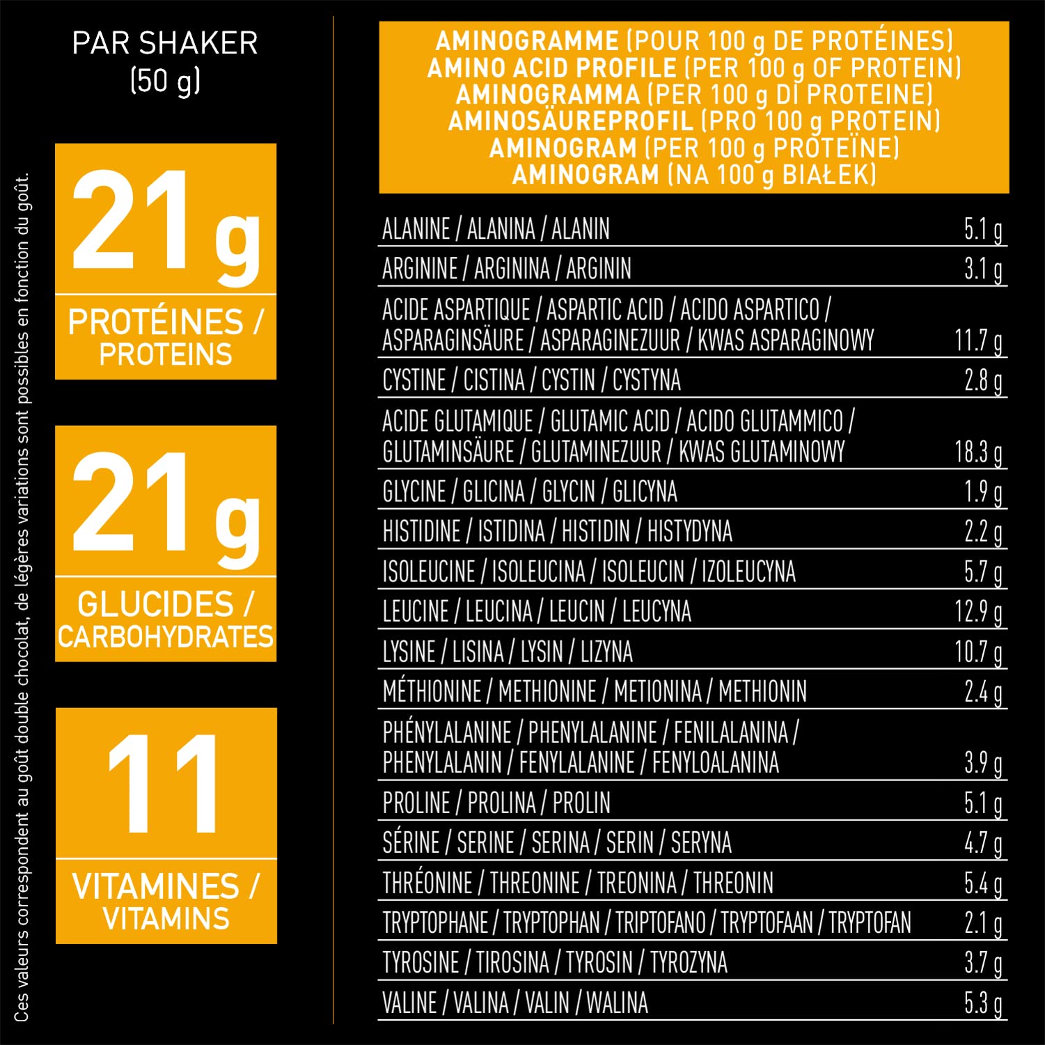 WHEY GAINER - EAFIT - Prise de masse musculaire et apport calorique - 22g de proteines de Whey + 22g de glucides + 11vitamines par shaker - Vanille 750g - Idéal pour le sport tel que la musculation
