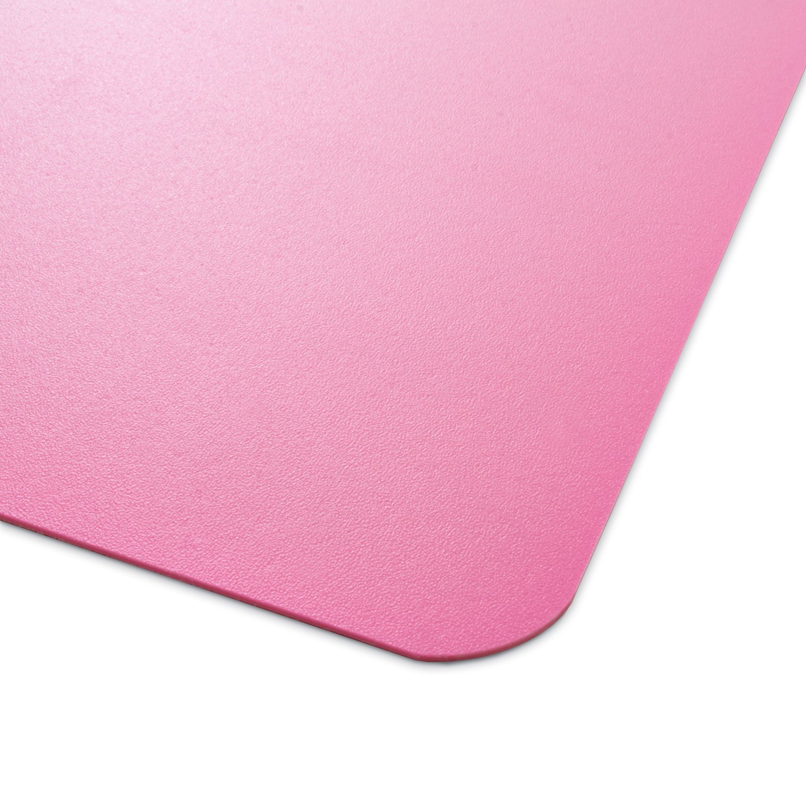 casa pura Non-Slip Pink Desk Mat | 20" x 26" (1.6'x2') | PVC & Phthalate Free | Multiple Colors to Choose from | Matching Chair Mats Available