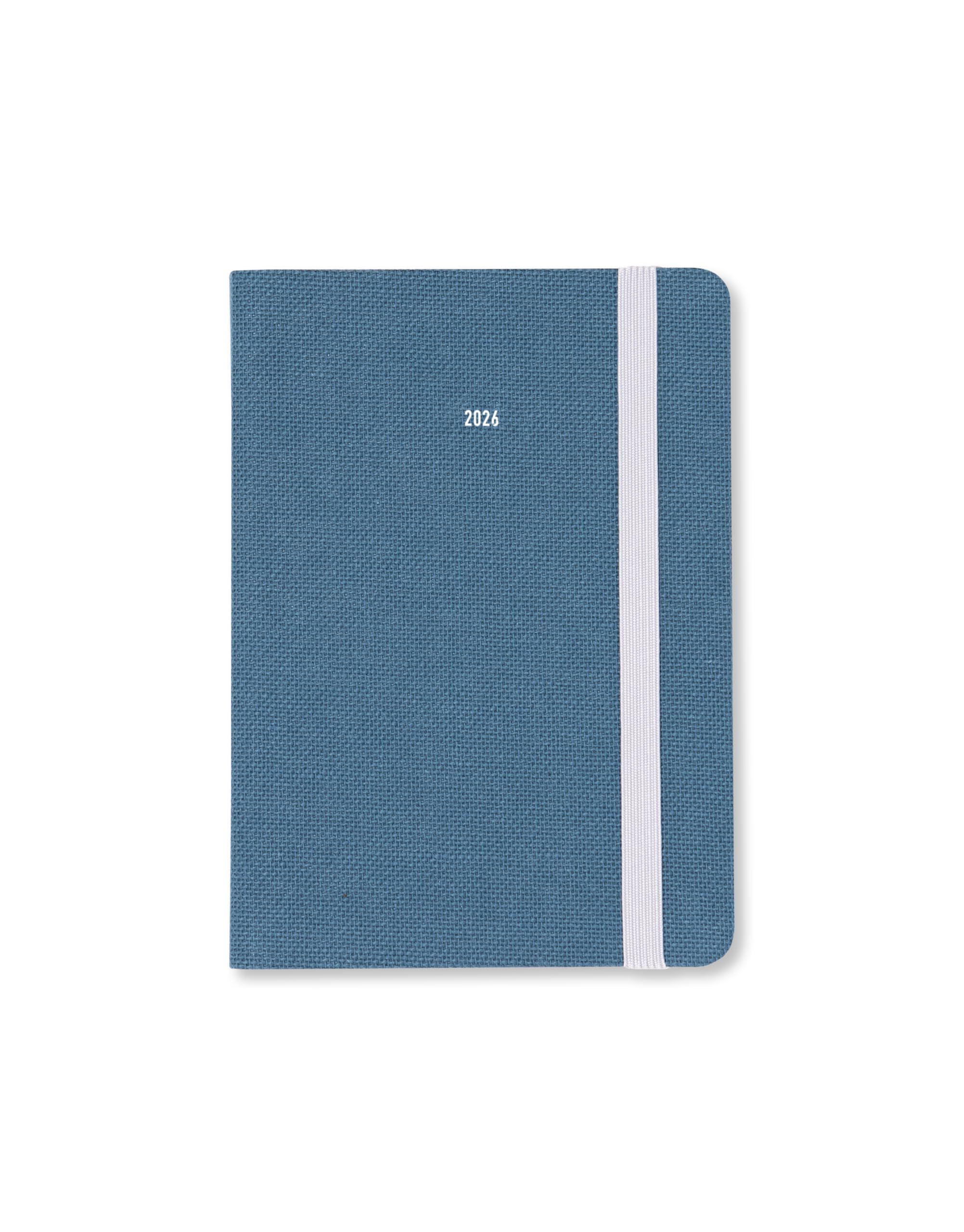Letts of London Raw A6 week to view 2026 diary - Teal 26-082313