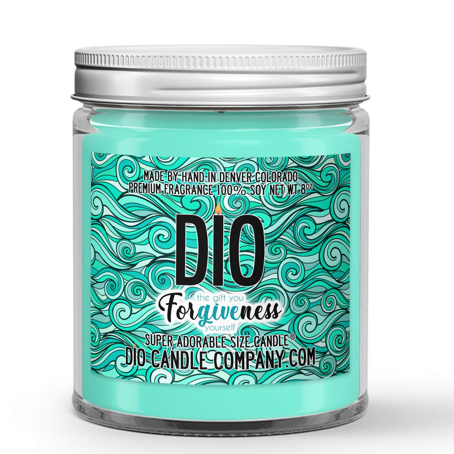 Forgiveness Candle (8oz) Sage and Chamomile Scented Soy