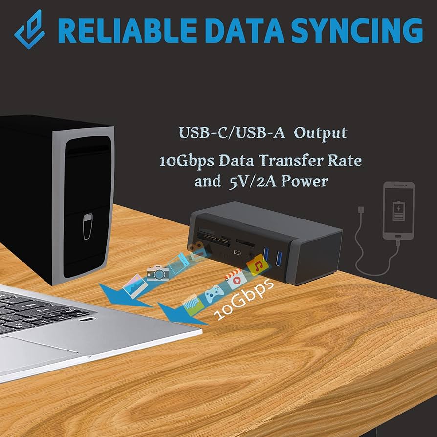 rebbeccabs jtipsさん専用 Amazon | DEZCTOP USB 3.2 Gen 2 クランプハブ 7-in-1アダプター