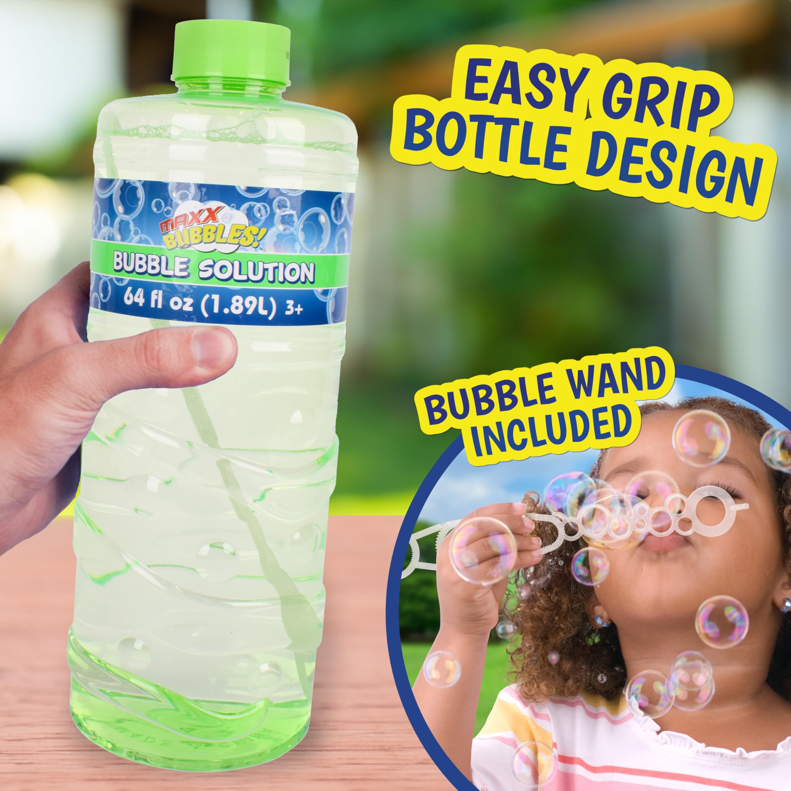 Amazon.com: Sunny Days Entertainment Bubble Solution 64 oz - Non