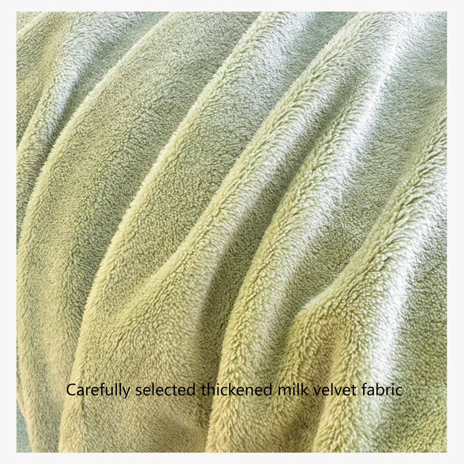 Samt-Plüsch-Bettlaken 160x230cm bis 230x250cm Warmes Luxuriöses Cashmere Touch Betttuch Winter Flauschiges Flanell-Fleece Laken ohne Gummizug(Blue A,200x230cm+48x74cm x2)