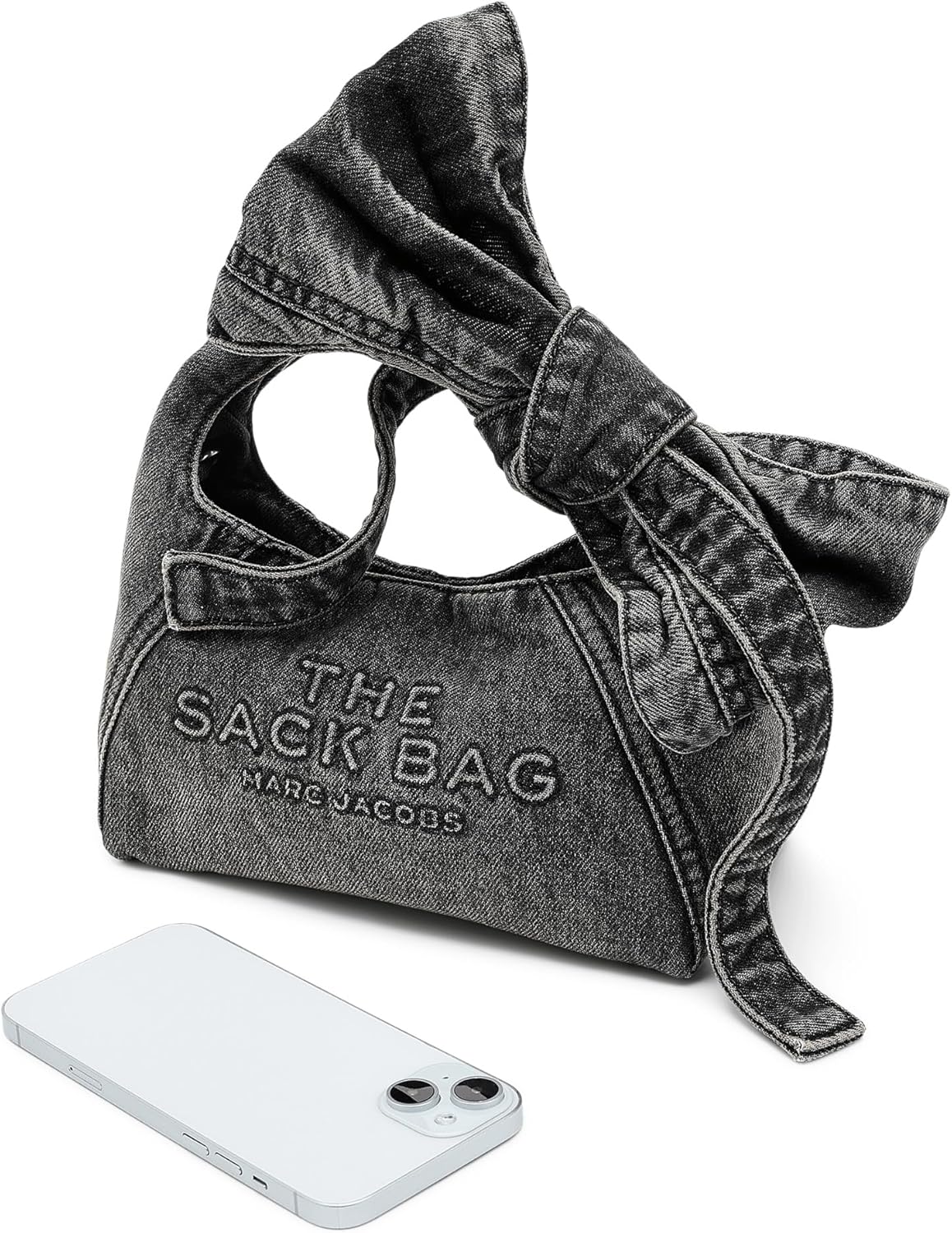 Marc Jacobs Women's The Bow Denim Mini Sack Bag