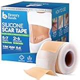 Silicone Scar Sheets, Scar Tape for Surgical Scars, Silicone Scar Tape, C-Section, Tummy Tuck, Keloid Scars (1.6