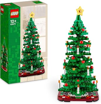 LEGO Weihnachtsbaum - 2-in-1 Bauset - Spielzeug für Kinder ab 9 Jahren - DIY Deko zum Bauen und Ausstellen - Geschenk zu Weihnachten für Jungen, Mädchen und Erwachsene - 40573