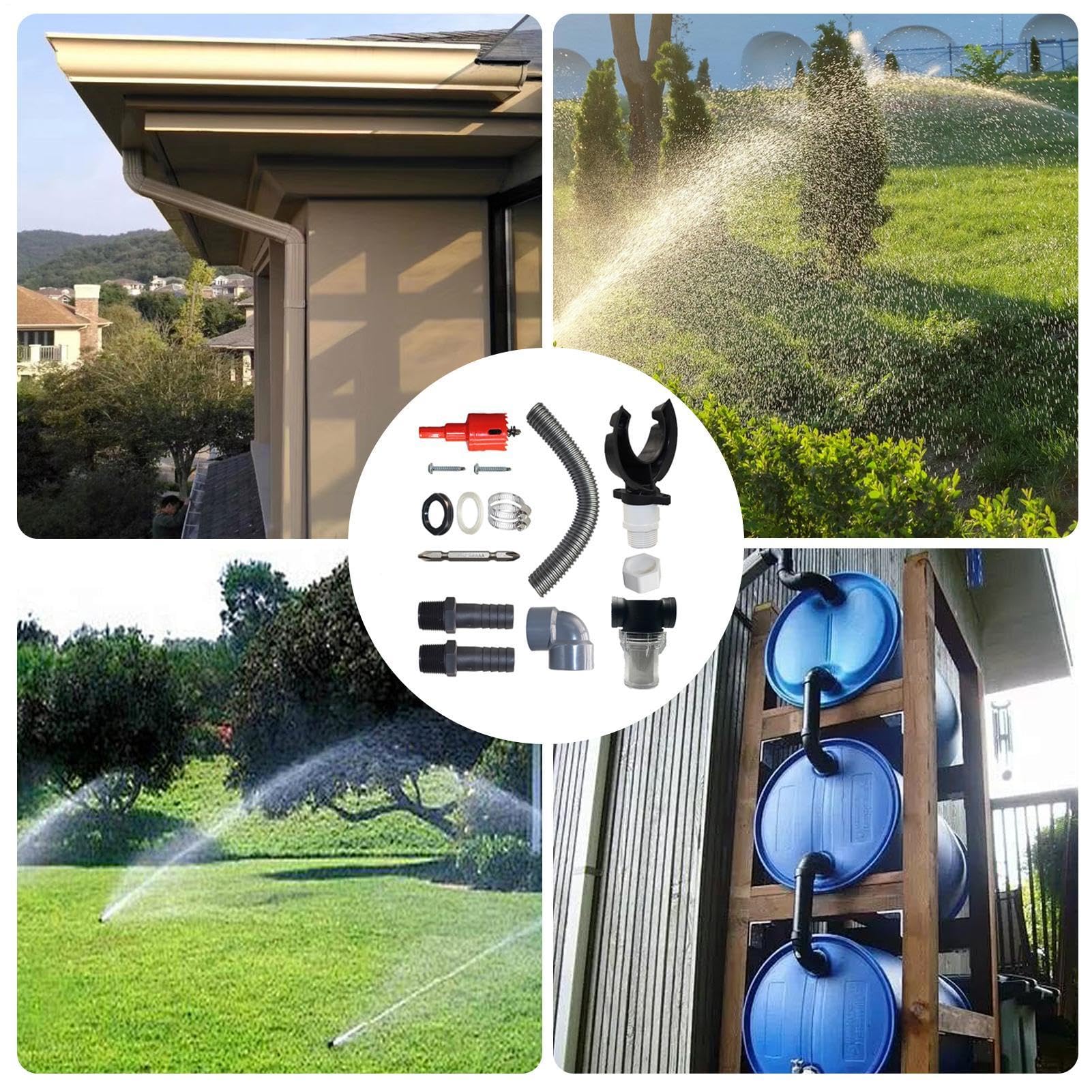 Regenanschluss-Set, Regenauffangsystem | Wasserauffangsystem