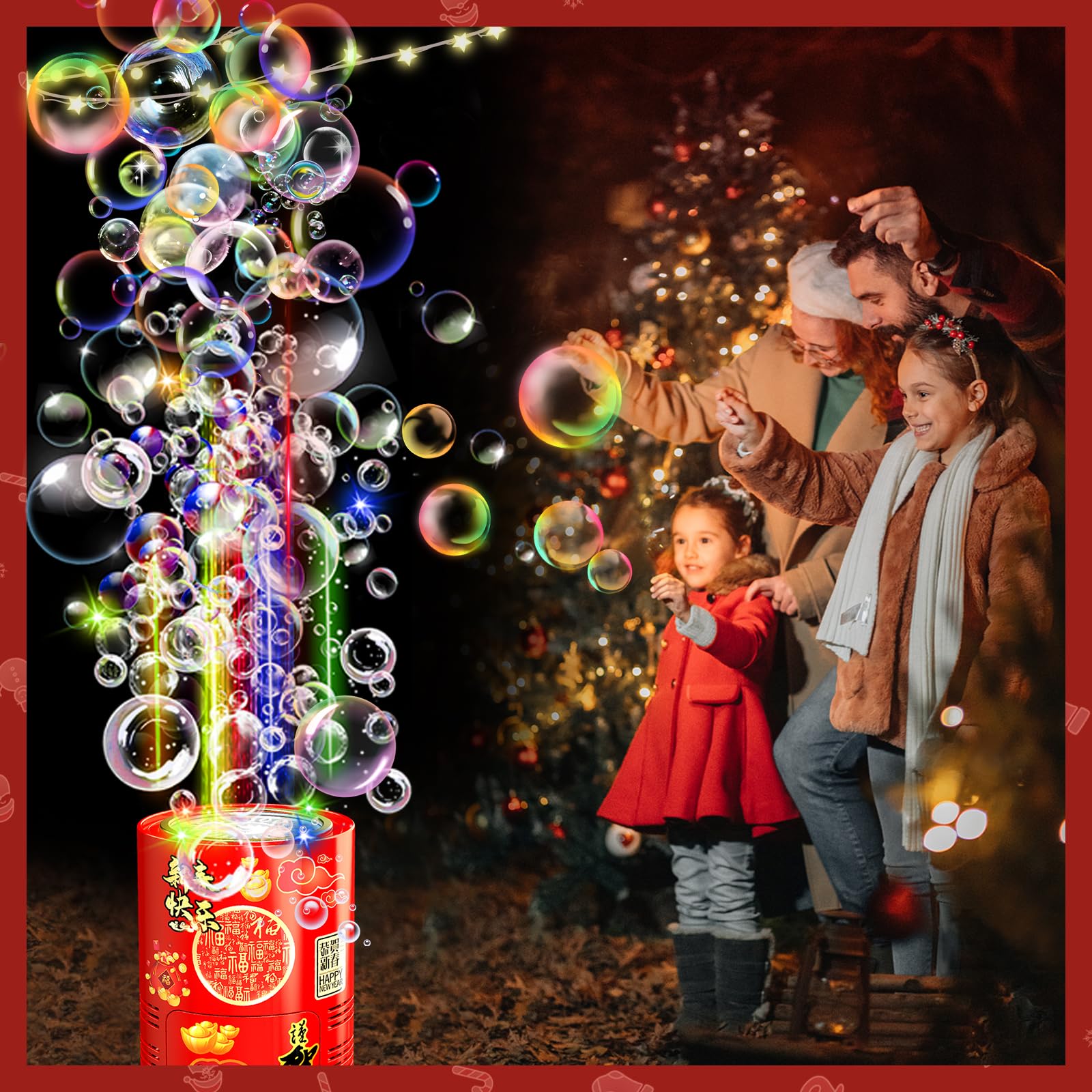 Máquina De Burbujas De Princesa Con Luces LED Y Sonido – Incluye 130ml De Solución Y Varita Mágica