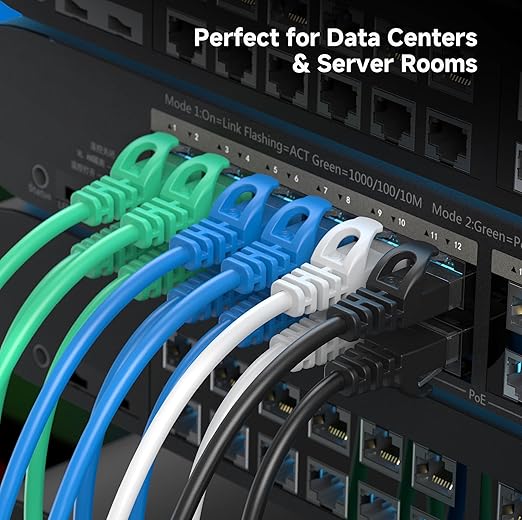 Cable Matters Cable Ethernet Cat6 10Gbps 50ft Negro miniatura 7
