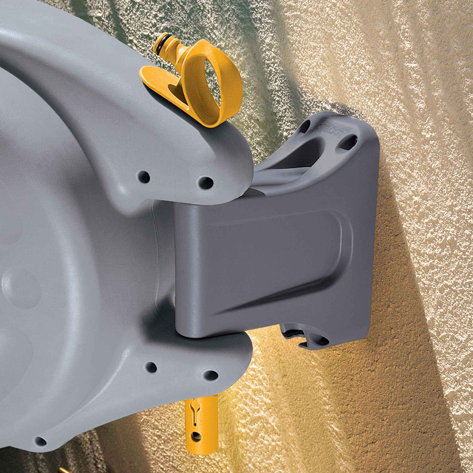Hozelock Carrete de pared para coche, incluye manguera de 10 metros