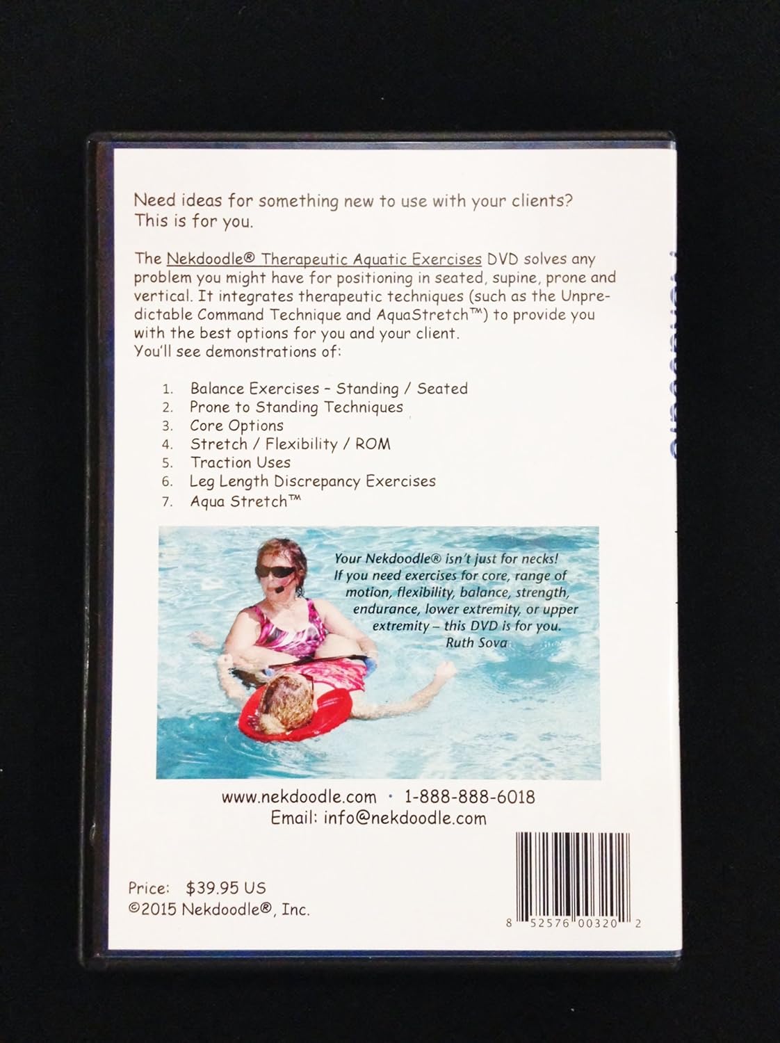 Nekdoodle 3535 Aquatic Therapeutic Exercises DVD