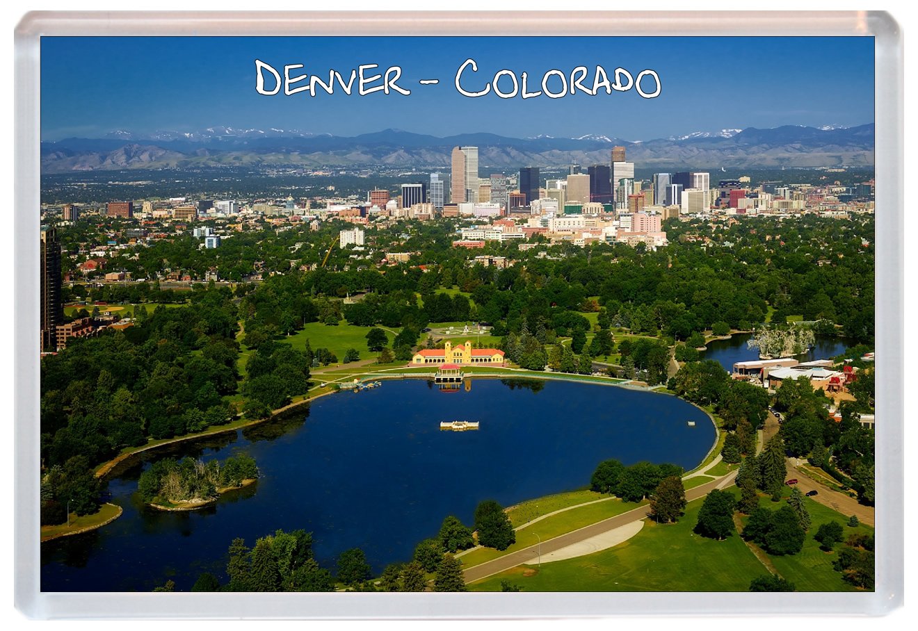 Denver - Colorado - USA - Jumbo Fridge Magnet ID071