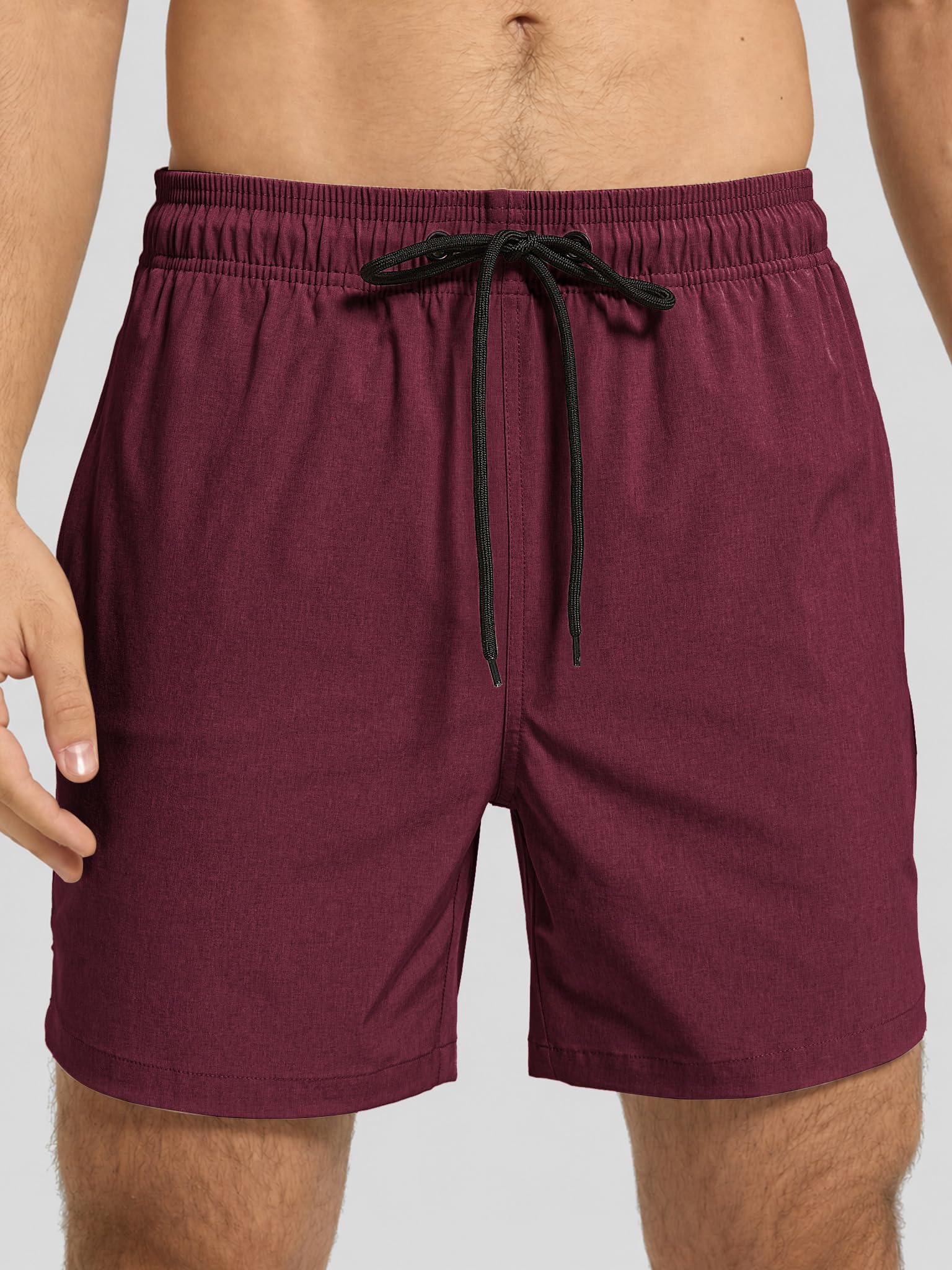 Arcweg Pantaloncini da Bagno Uomo Asciugatura Veloce Calzoncini da Bango Mare Beach Costume da Bagno Fodera Rete con Taschino e Coulisse Trunks
