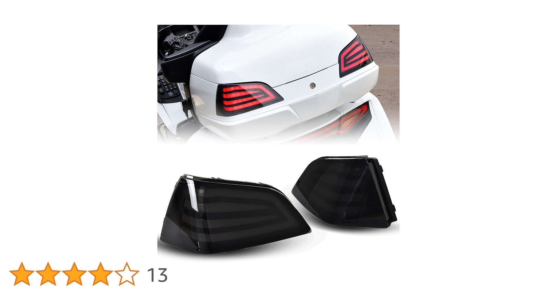 Amazon | VEISUTOR LED ツアーパック テールライト ゴールドウイング