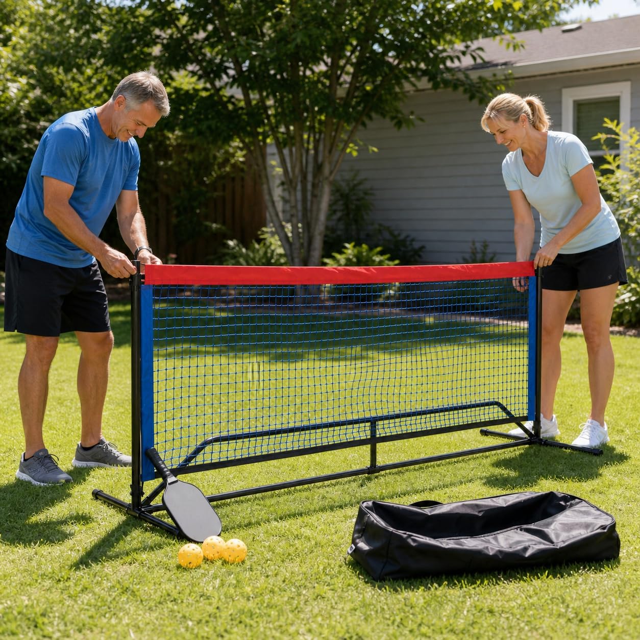 Rete da Pickleball Portatile da Esterno