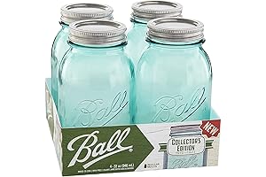 Ball Aqua 32 Oz Vintage Mason Jar (Purple)