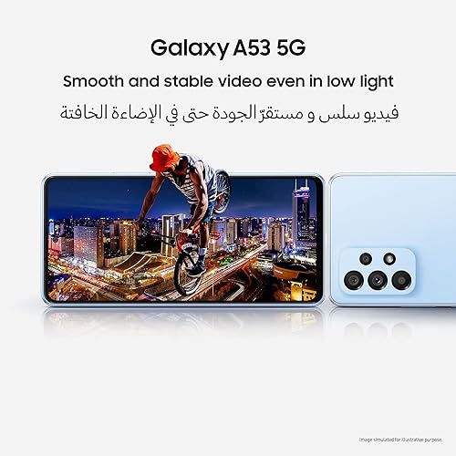 Miniatura 5 de SAMSUNG Galaxy A53 5G Dual A536E 256GB 8GB RAM desbloqueado de fábrica (solo GSM, sin CDMA, no compatible con VerizonSprint), color negro