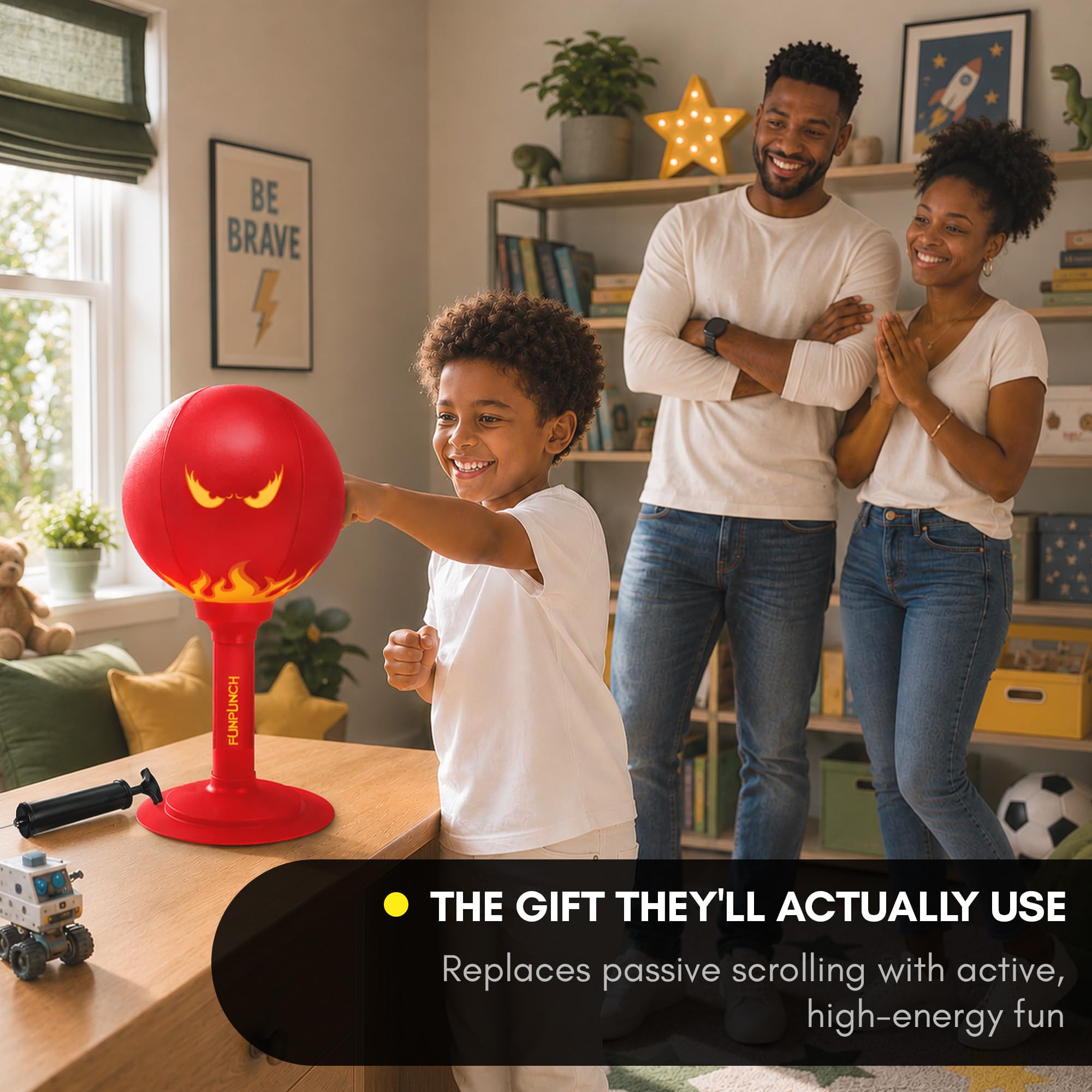 Amazon.com: FunPunch Rage Bag Desktop Punching Bag for Kids and