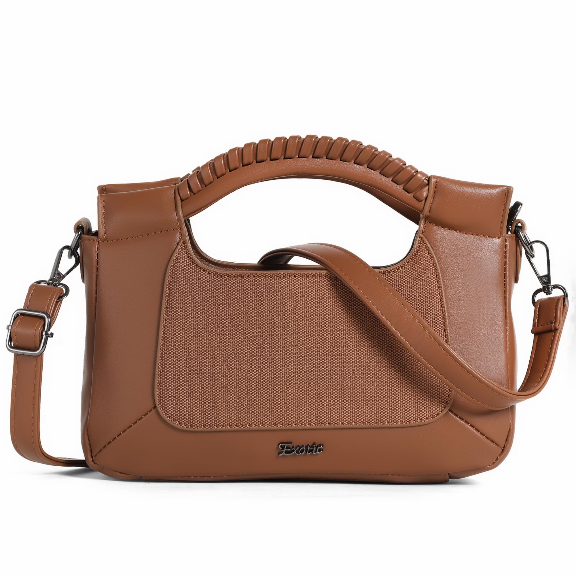 exotic Hand cum Sling Bag for All Occasions, PU Leather Crossbody Bag with Wrapped Handle-picture-39