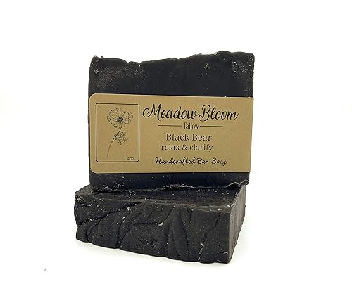 Miniatura 26 de EST'D 2004 HC Meadow Bloom - Jabón en barra de jabón hecho a mano con miel y limón, 1 unidad, hecho con barra de jabón 100% natural hecha a mano