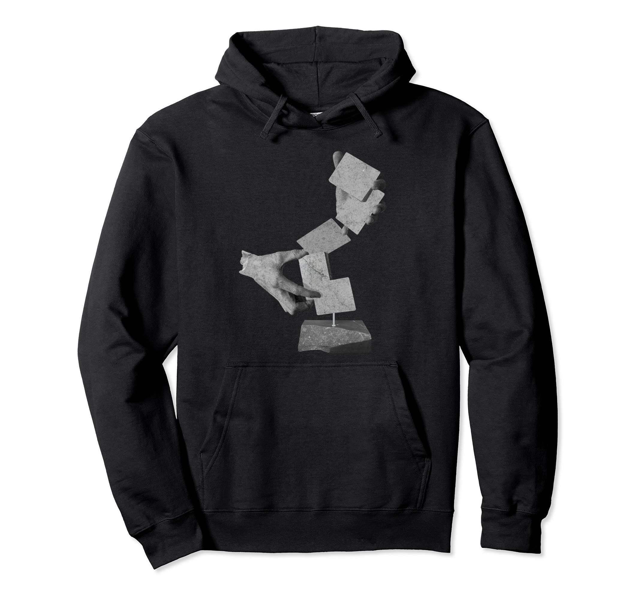Art of Cardistry Sculpture - Playing Cards Flourish Gift Pullover Hoodie