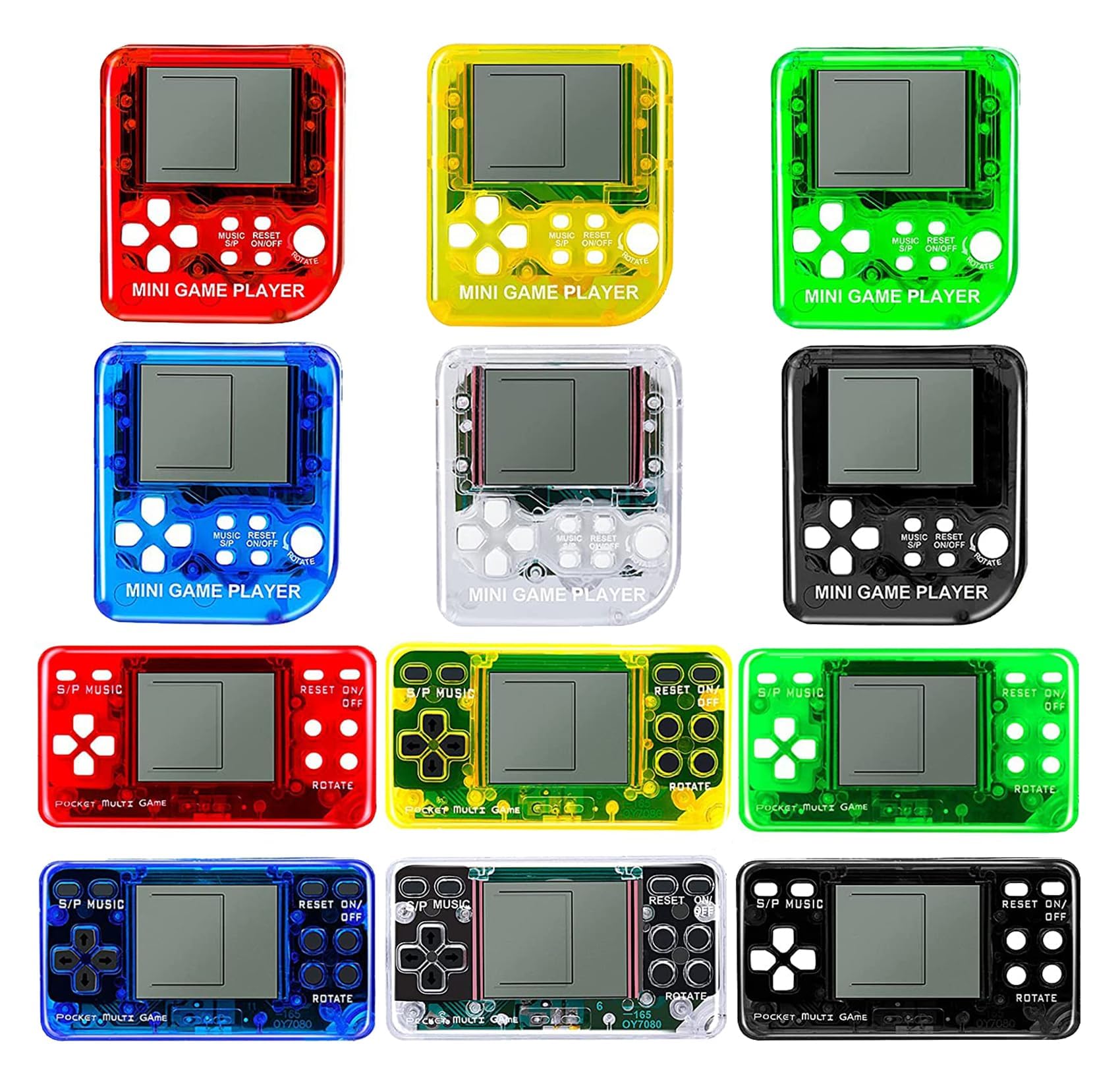 APZ 12 PCS Video Game Party Favors for Kids,Arcade Video Game Keychain Idea Gift for Video Game Party Birthday Supplies