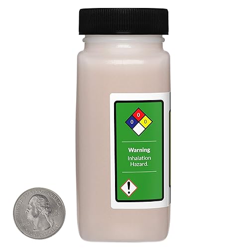 Miniatura 3 de Óxido de hierro magnético rojo y-Fe2O3 99% USP polvo de grado alimenticio 12 onzas en 4 botellas