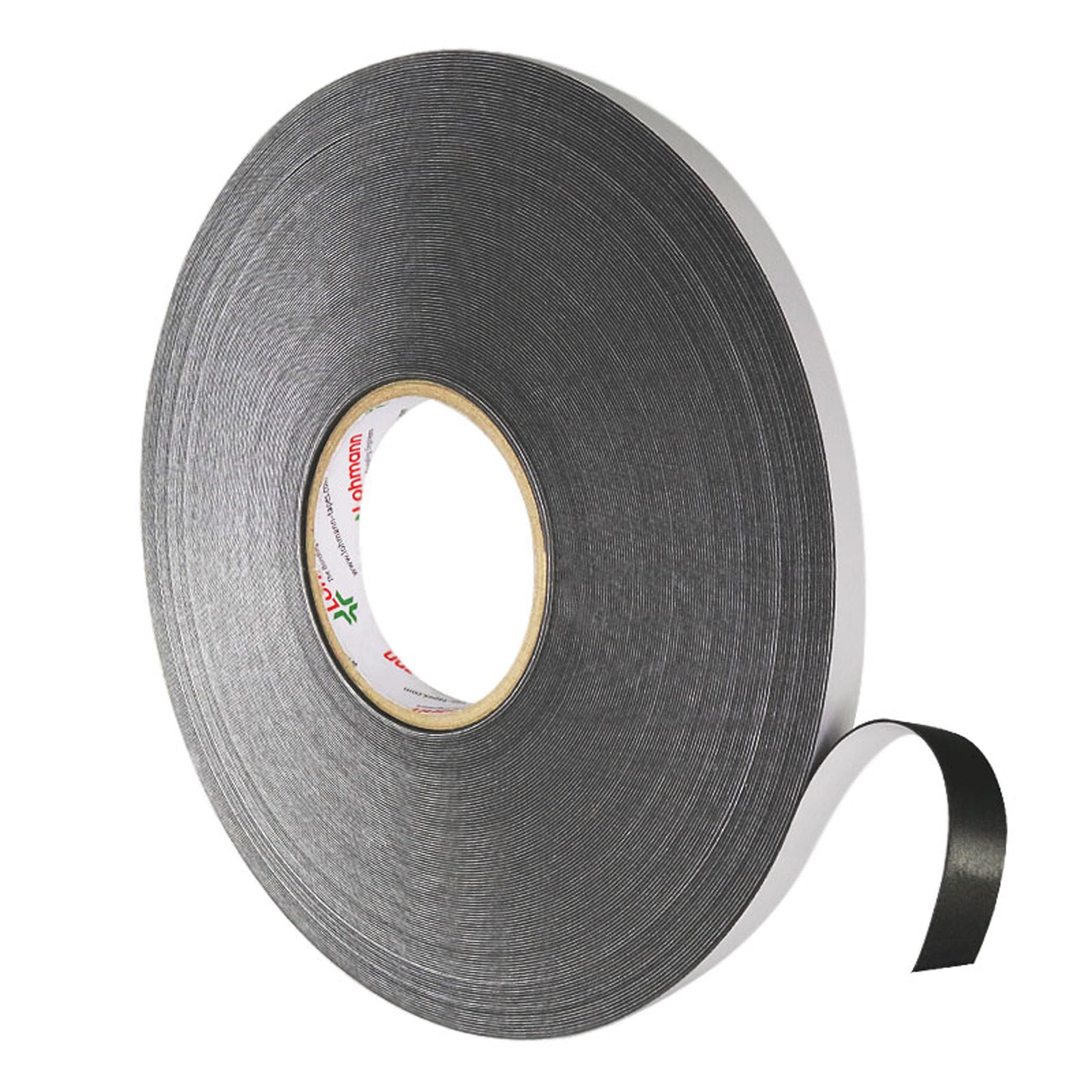 Duplocoll 9042 doppelseitiges Montageband anthrazit, 25 mm x 50 m
